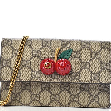 gucci jackie bag cherry|gucci mini bag with cherries.